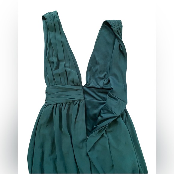 lulus heavenly hues forest green maxi dress - Picture 5 of 5